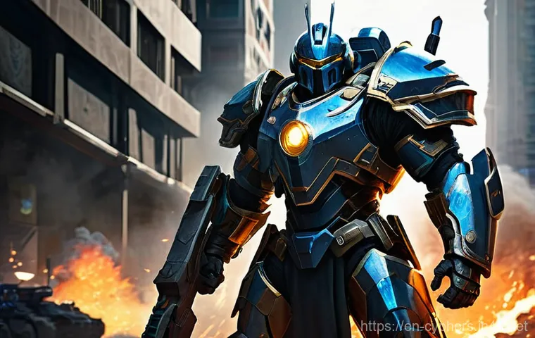 사이퍼즈 게임 속 전설의 캐릭터 - **Prompt for "The Ageless Vanguard: Unyielding Presence in Every Clash" (Tank/Vanguard):**
    A pow...