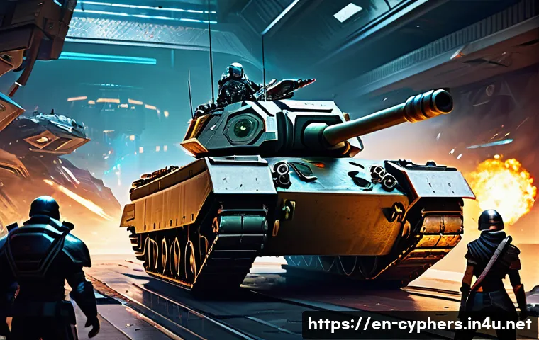 사이퍼즈 클래스 리워크 정보 - A dynamic battle scene in a futuristic fantasy arena showcasing a diverse team of hybrid-class heroe...